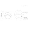MiniDomo IP H265 4M DUAL-LENS FULL COLOR 2.0 dWDR Starlight IR50m/2LED 2.8mm IP67 ePoE AUDIO MIC E/S AI - Imagen 3