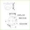 MiniDomo IP H265 AI 5M FULL COLOR WDR IVS SMD LED30m 2.8mm IP67 PoE SD MIC - Imagen 2