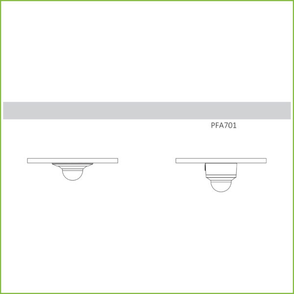 Domo IP insertado H265 AI 5M DN WDR Starlight IR40m 2.7-13.5VFM PoE SD AUDIO E/S - Imagen 3
