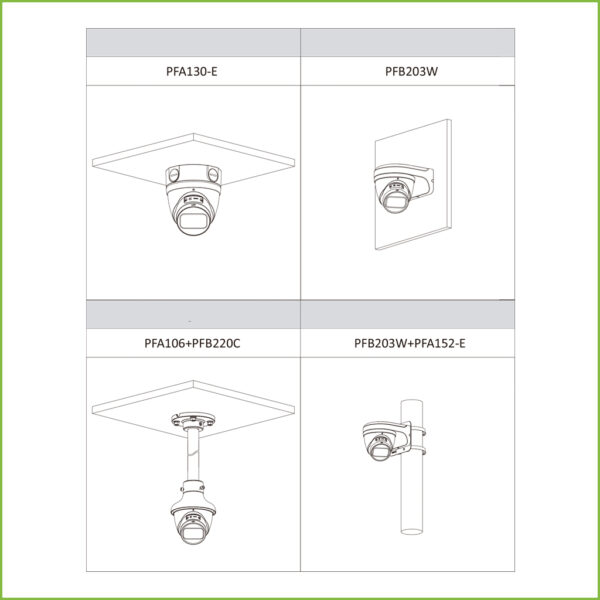 MiniDomo IP H265 8M WDR Starlight+ IR50m 2.7-12VFM IP67 ePoE MIC AI - Imagen 3