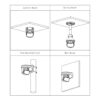 Domo IP H265 2x4M DUAL-LENS SPLICING FULL COLOR WDR140dB Starlight IR40m 3.6mm IP67 ePoE SD AUDIO MIC E/S AI - Imagen 4