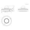 Domo PTZ IP 4M H265 WDR IR20m Starlight 4x IP66 IK08 AUDIO MIC AI - Imagen 2