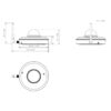 Domo PTZ IP 4M H265 WiFi WDR IR20m Starlight 4x IP66 IK08 AUDIO MIC AI - Imagen 2
