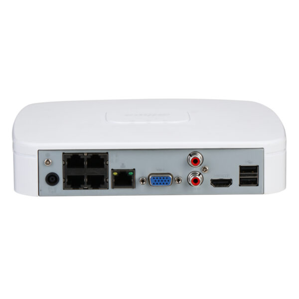 NVR 4ch 80Mbps H265 HDMI 4PoE 1HDD AI - Imagen 2