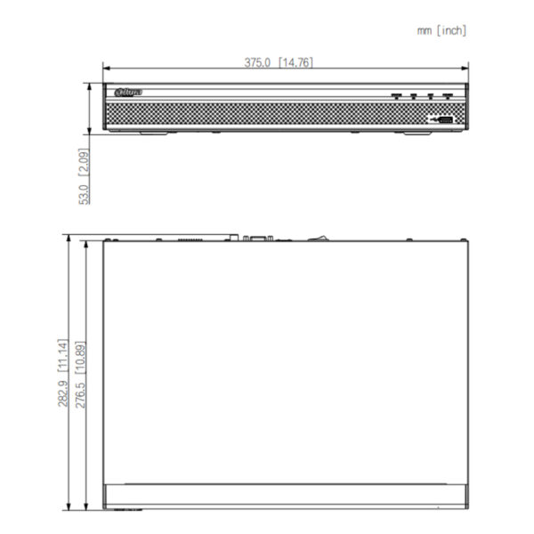 NVR 4ch 80Mbps 4K H265 HDMI 4PoE 2HDD E/S - Imagen 4