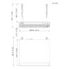 NVR 8ch 40Mbps H265 HDMI 1HDD WiFi Antena Dual - Imagen 4