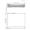 NVR 8ch 80Mbps H265 HDMI 1HDD - Imagen 3