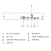 NVR 8ch 80Mbps H265 HDMI 1HDD AI - Imagen 5