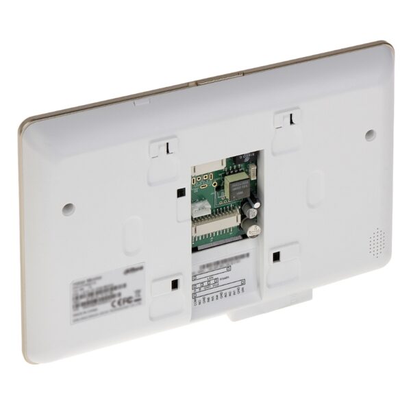 Monitor Interior 7" de Superficie para Videoportero IP WiFi PoE SD 6E 1S Alarma Negro - Imagen 2