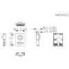 Estación Exterior para Videoportero IP 2-hilos/RJ45 PoE con Cámara 2MP IP65 IK07 168.6º - Imagen 2