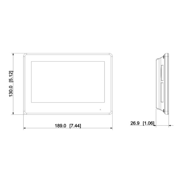 Kit Videoportero 2-hilos IP exterior para Insertar + monitor interior - Imagen 4