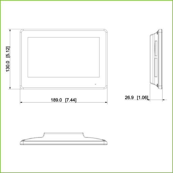 Kit Videoportero IP exterior para Insertar + monitor interior - Imagen 3