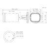 Tubular HDCVI 4EN1 2M 1080P DN WDR IR80m Starlight 2.7-12 VFM IP67 MIC - Imagen 3