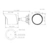 Tubular HDCVI 4EN1 2M 1080P FULL COLOR WDR Smart Light+ LED30m 3.6mm IP67 - Imagen 4