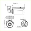 Tubular HDCVI 2M 1080P DN ICR 0.00001Lux 5.5mm IP66 - Imagen 2