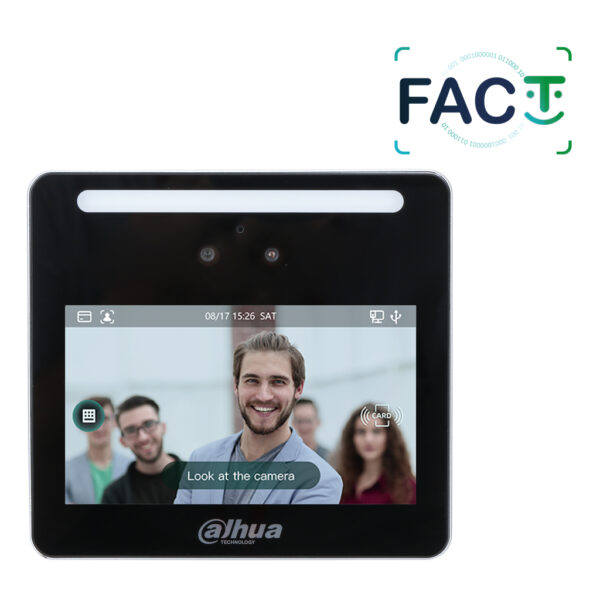 Terminal de control de presencia IP con Reconocimiento Facial, Tarjeta MIFARE, PIN - Imagen 2