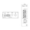 Switch PoE 2.0 2 puertos (1p 10/100 + 1p Gigabit) +1SFP Uplink Gigabit 60W No_Manejable Layer2 - Imagen 3