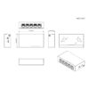 Switch 5 puertos Gigabit No_Manejable Layer2 - Imagen 2