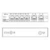 Switch PoE 4 puertos 10/100 + 2RJ45 Uplink Gigabit 60W Manejable en Cloud Layer2 - Imagen 3