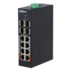 Switch Hardened PoE 8 puertos 10/100 +4SFP Gigabit 96W Manejable Layer2