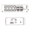 Switch Hardened PoE 8 puertos 10/100 +4SFP Gigabit 96W Manejable Layer2 - Imagen 5