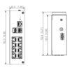 Switch Hardened PoE 8 puertos Gigabit +2SFP Gigabit 110W Manejable Layer2 - Imagen 2