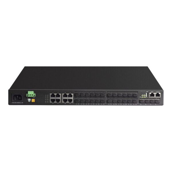 Switch 24 puertos Gigabit (16 SFP + 8 Combo (RJ45/SFP)) + 4 Uplink SFP+ 10Gbps 40W Manejable Layer3 - Imagen 3