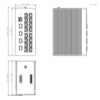 Switch PoE 2.0 Industrial 16 puertos Gigabit + 4SFP Uplink Gigabit 240W Manejable Layer2 - Imagen 4