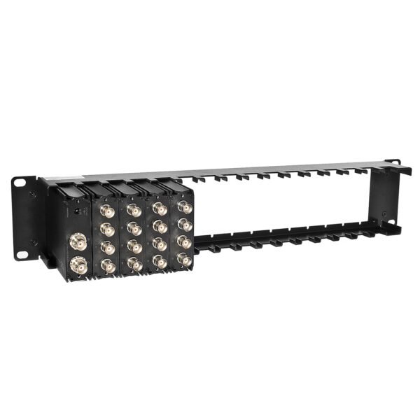 Soporte Rack 19" 2U para instalación de 16 dispositivos - Imagen 4