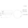 Domo HDCVI 4EN1 2M 1080P WDR Starlight IR40m 2.8mm IP67 IK10 AUDIO MIC - Imagen 3