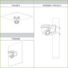 MiniDomo HDCVI 4EN1 2M 1080P DN ICR WDR Starlight IR50m 0Lux 2.8mm IP67 AUDIO MIC - Imagen 3