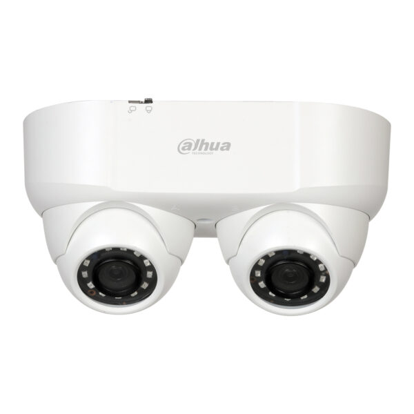 MiniDomo HDCVI 2M de Doble Lente DN ICR WDR Starlight IR30m 0Lux 3.6mm IP67 AUDIO Broadcast