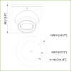 MiniDomo HDCVI 4EN1 2M 1080P FULL COLOR WDR Starlight LED40m 3.6mm IP67 AUDIO MIC - Imagen 2