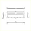 Soporte Rack 19" 1U para inyectores y switches de 4/8 puertos de Utepo - Imagen 2