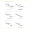 Soporte Rack 19" 1U para inyectores y switches de 4/8 puertos de Utepo - Imagen 5