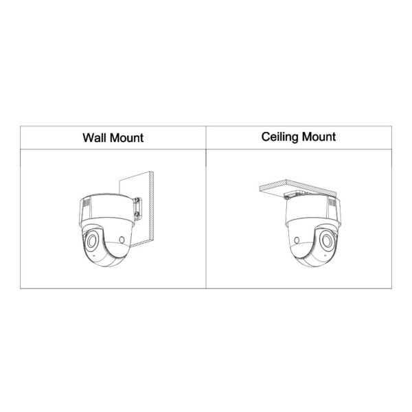 Cámara PT IP 2M H265 FULL COLOR dWDR IVS Iluminación Dual LED30m/IR30m IP66 PoE AUDIO MIC - Imagen 4
