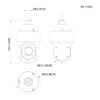 Domo PTZ IP 2M DN ICR WDR Starlight IR100m 16X 3D IP66 AUDIO E/S AI - Imagen 2