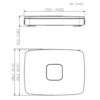 NVR 8ch 256Mbps H265 HDMI 8PoE 1HDD AI - Imagen 3