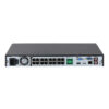 NVR 16ch 144Mbps H265 HDMI 16PoE 2HDD E/S AI - Imagen 3