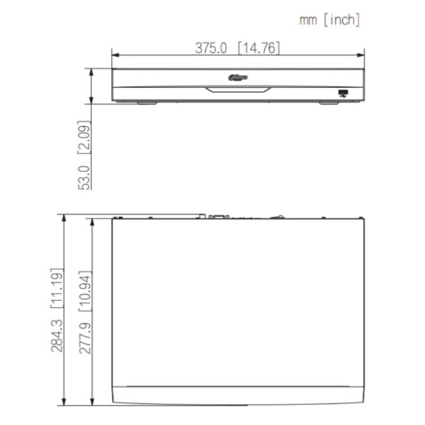 NVR 16ch 256Mbps 4K H265 HDMI 2HDD E/S AI - Imagen 4