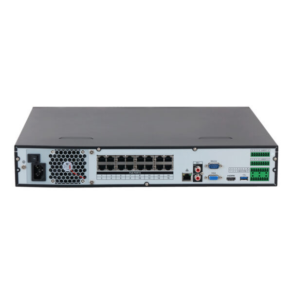 NVR 16ch 256Mbps 4K H265 HDMI 16PoE 4HDD E/S AI - Imagen 3
