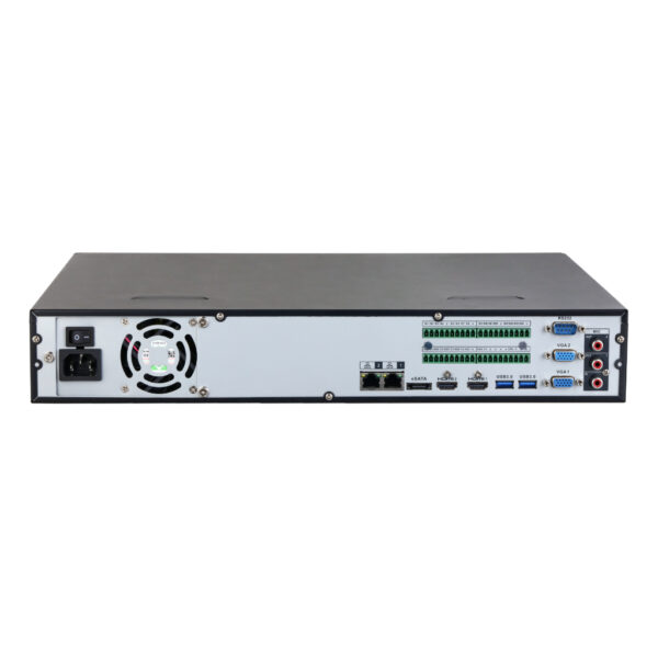 NVR 16ch 384Mbps H265 2xHDMI 4HDD E/S AI - Imagen 3