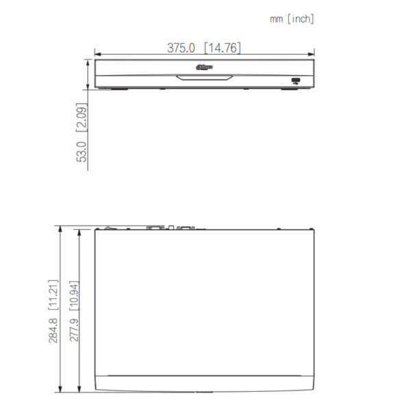 NVR 32ch 384Mbps H265 HDMI 2HDD E/S AI - Imagen 4