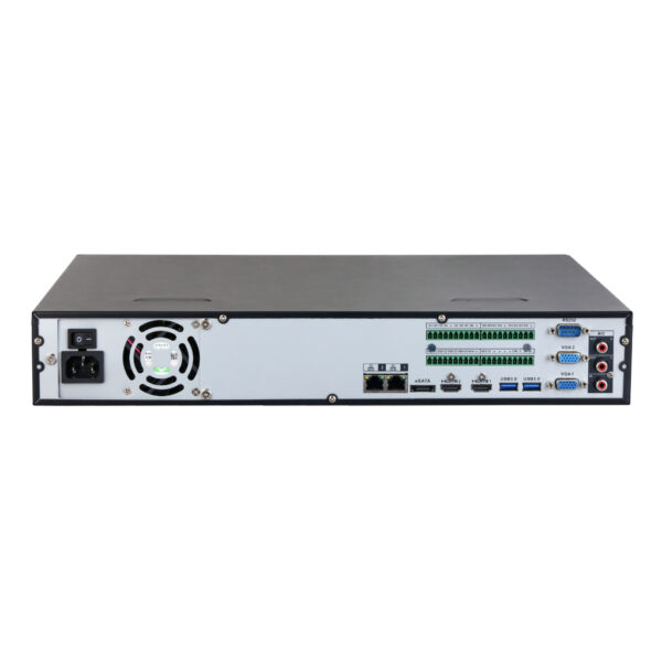 NVR 32ch 384Mbps H265 2xHDMI 4HDD E/S AI - Imagen 3