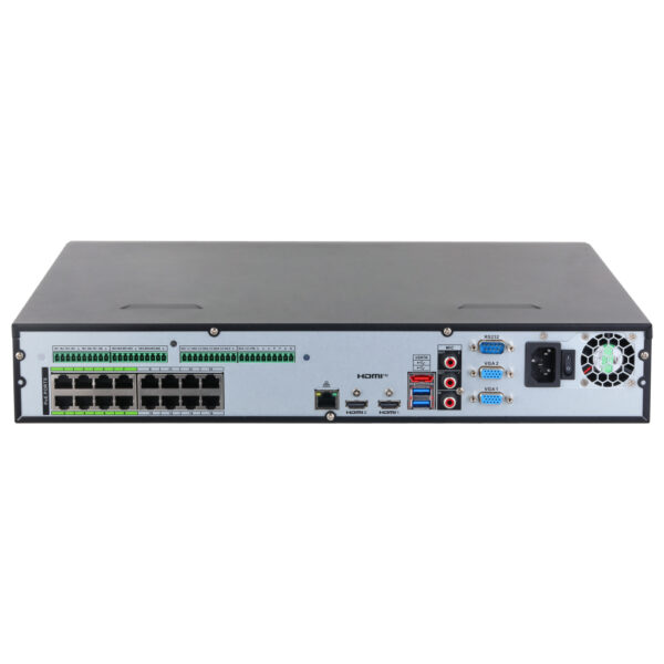 NVR 32ch 512Mbps 4K H265 2xHDMI 16PoE 4HDD E/S AI - Imagen 2