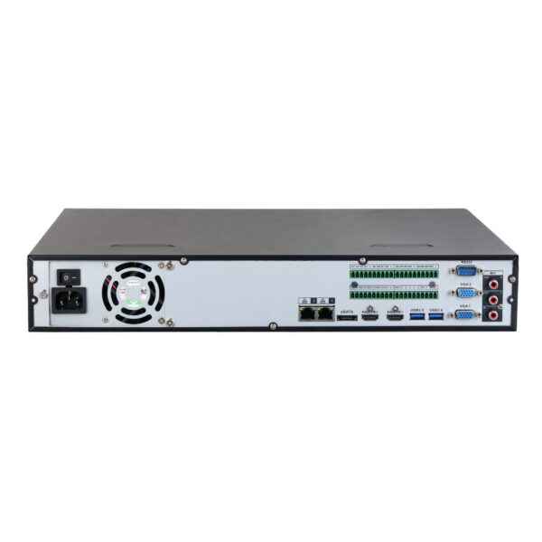 NVR 64ch 384Mbps H265 2xHDMI 4HDD E/S AI - Imagen 3