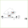 Monitor Interior 10" de Superficie para Videoportero IP WiFi PoE SD 6E 1S Alarma Blanco - Imagen 3