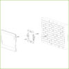 Monitor Interior 7" de Superficie para Videoportero IP Pantalla Táctil PoE SD 6E 1S Alarma Blanco - Imagen 5