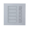 Estación Exterior Modular para Videoportero IP con 5 Botones para Series VTO4202F-X