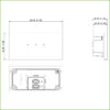 Estación Exterior Modular para Videoportero IP con Indicador para Series VTO4202F-X - Imagen 2